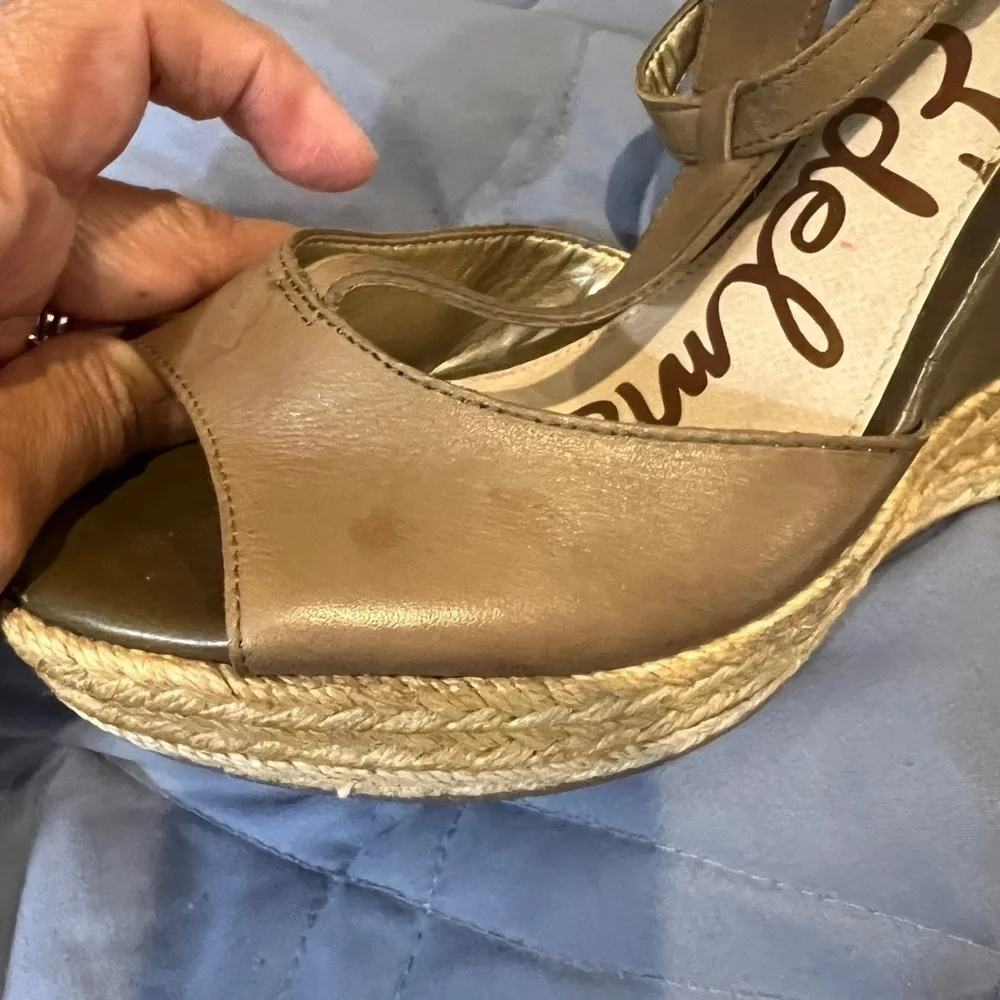 Sam Edelman Saddle Katarina wedge Heels brown